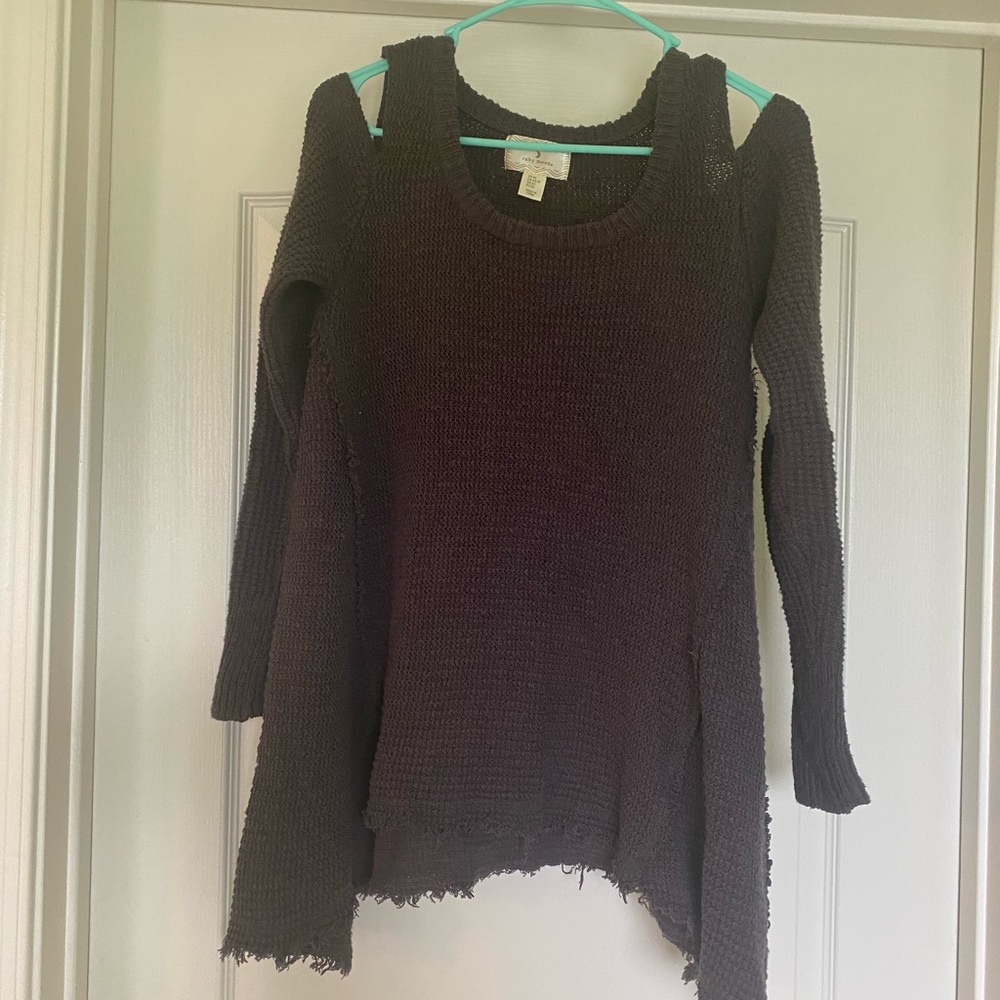 Anthropology Ruby Moon Cold Shoulder Sweater - image 4